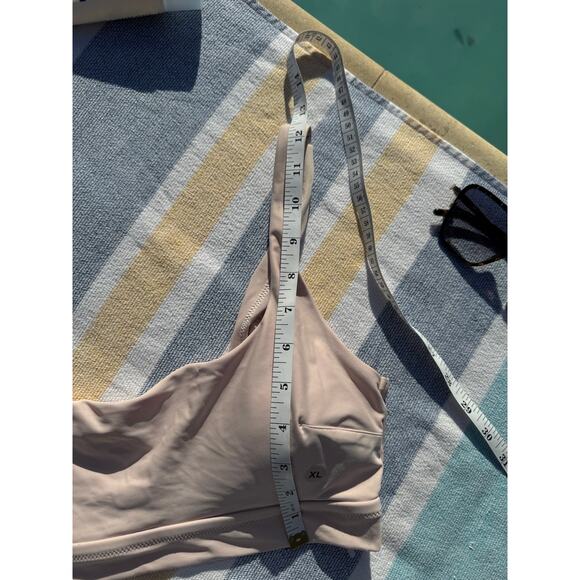 NWOT, Aerie, Bikini Top, Scoop Neck, Swim Top Blush Pink Sz XL - Picture 4 of 6